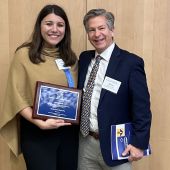 Northwestern Doctoral Graduate Gretchen Bella Receives National Dissertation Award at CUTC Awards Banquet